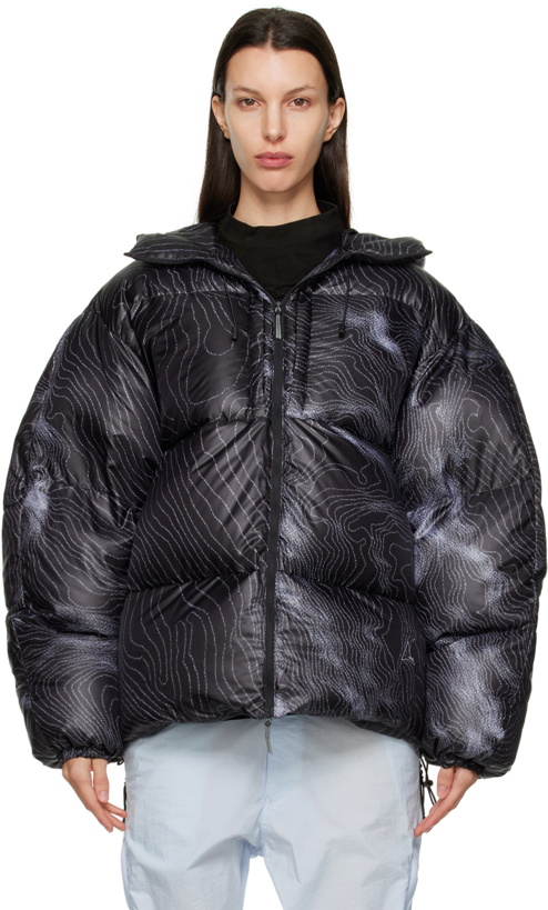 Photo: ROA Black Quilted Down Jacket