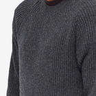 mfpen Men's Ordinary Pullover Crew Knit in Anthracite