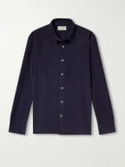 Officine Générale - Gad Cotton-Corduroy Shirt - Blue