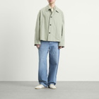 Dries Van Noten Men's Washed Heavyweight Cotton Jacket in Pistache