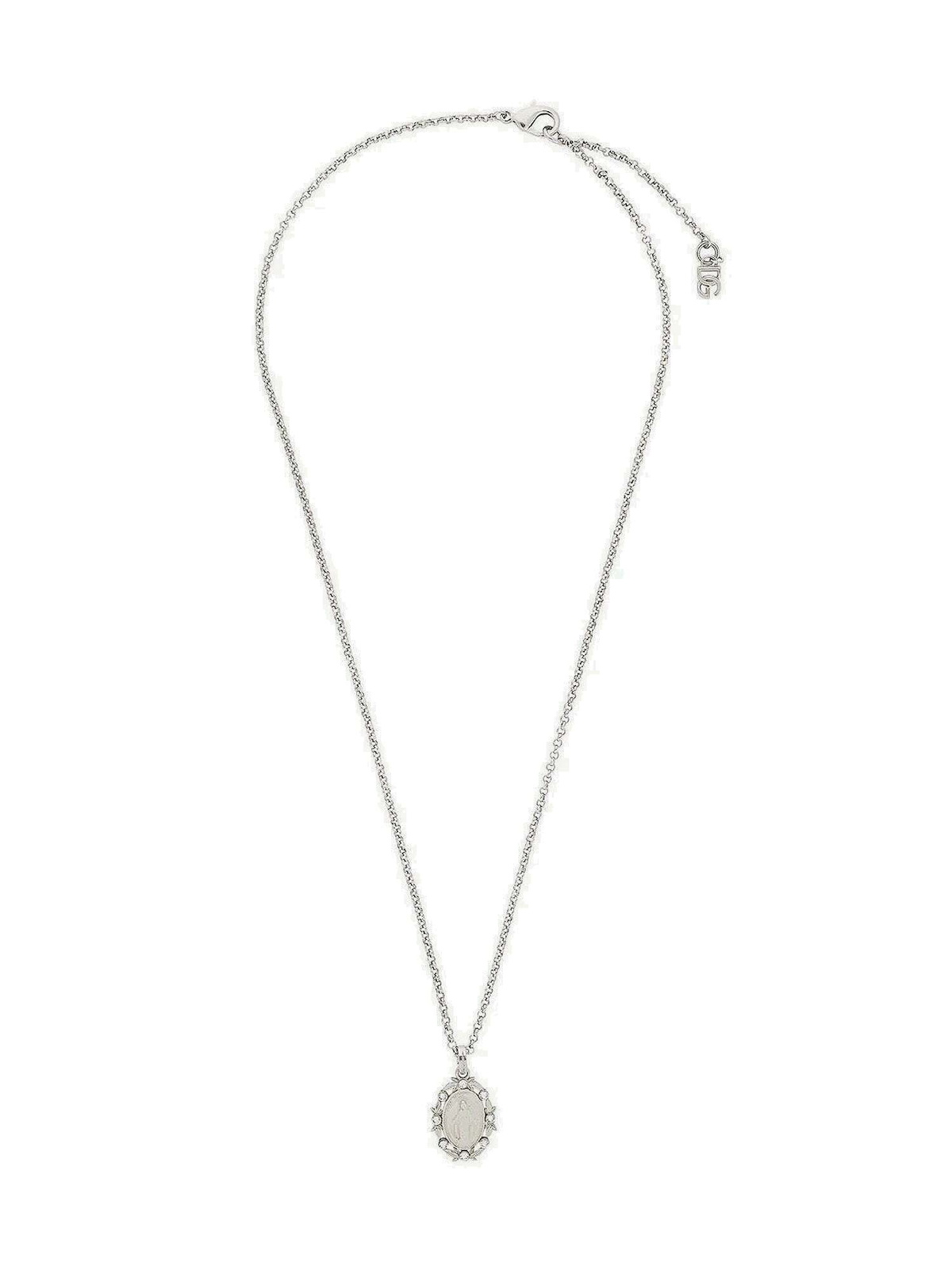 Dolce & Gabbana Necklace Silver Mens Dolce & Gabbana