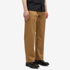 Alexander McQueen Men's Tape Logo Chinos in Rich Camel