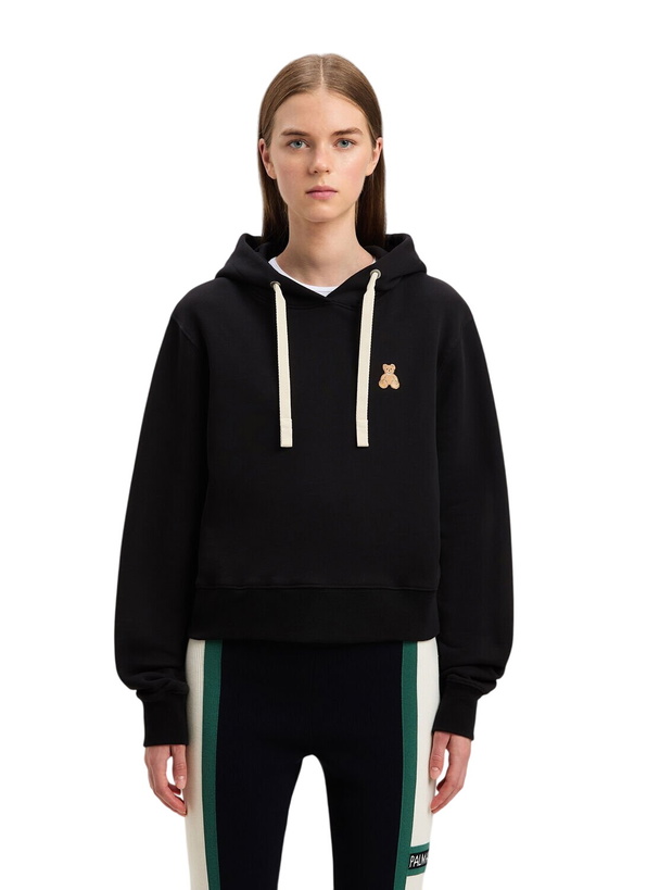 Photo: Palm Angels Logo Motif Hooded Sweatshirt