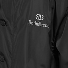 Balenciaga Men's Be Different Windbreaker in Black