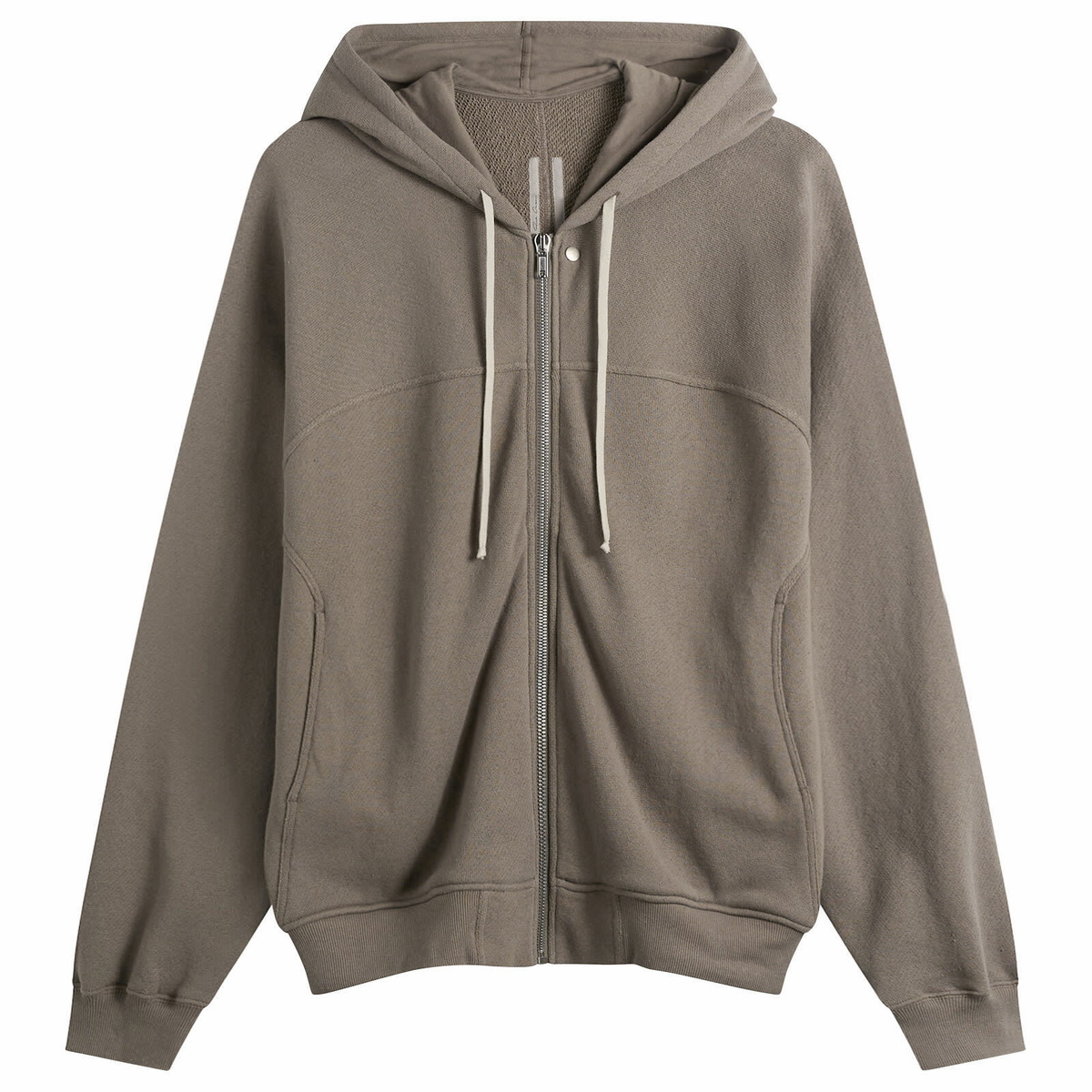 Rick Owens Black Drawstring Hoodie Rick Owens