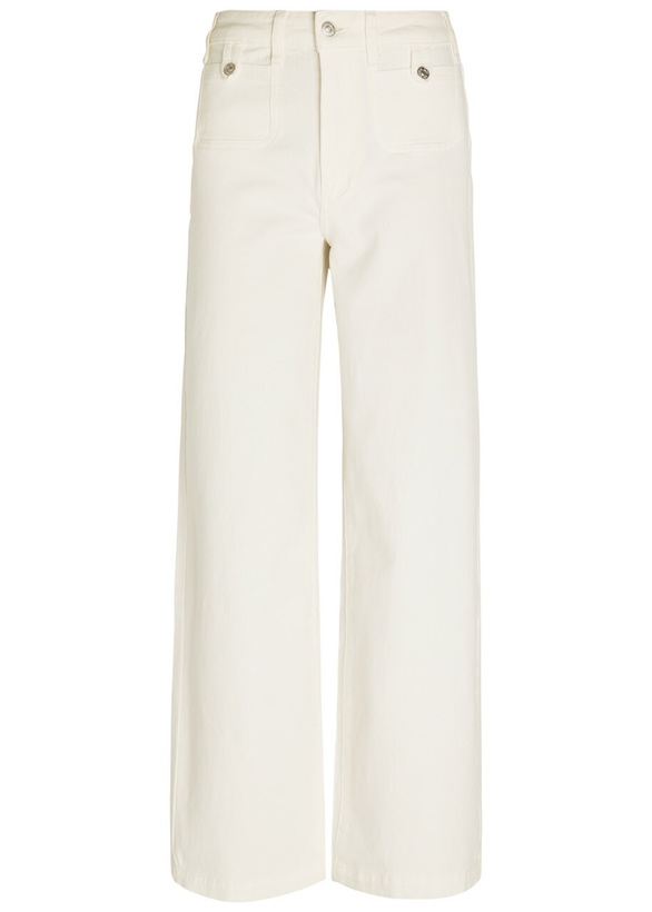 Photo: Paige Anessa Wide-leg Jeans White