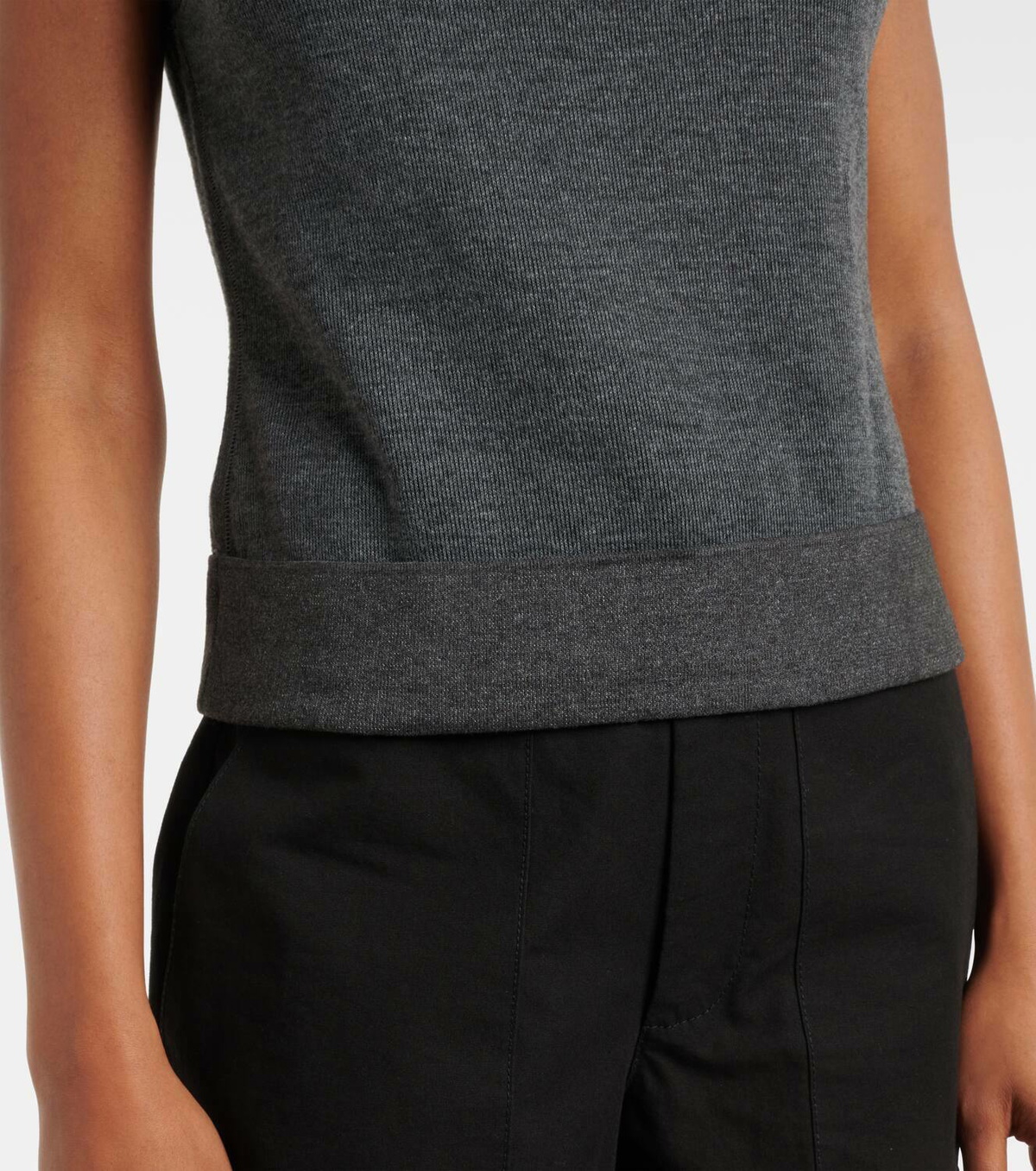 Proenza Schouler Sandrine cotton-blend top