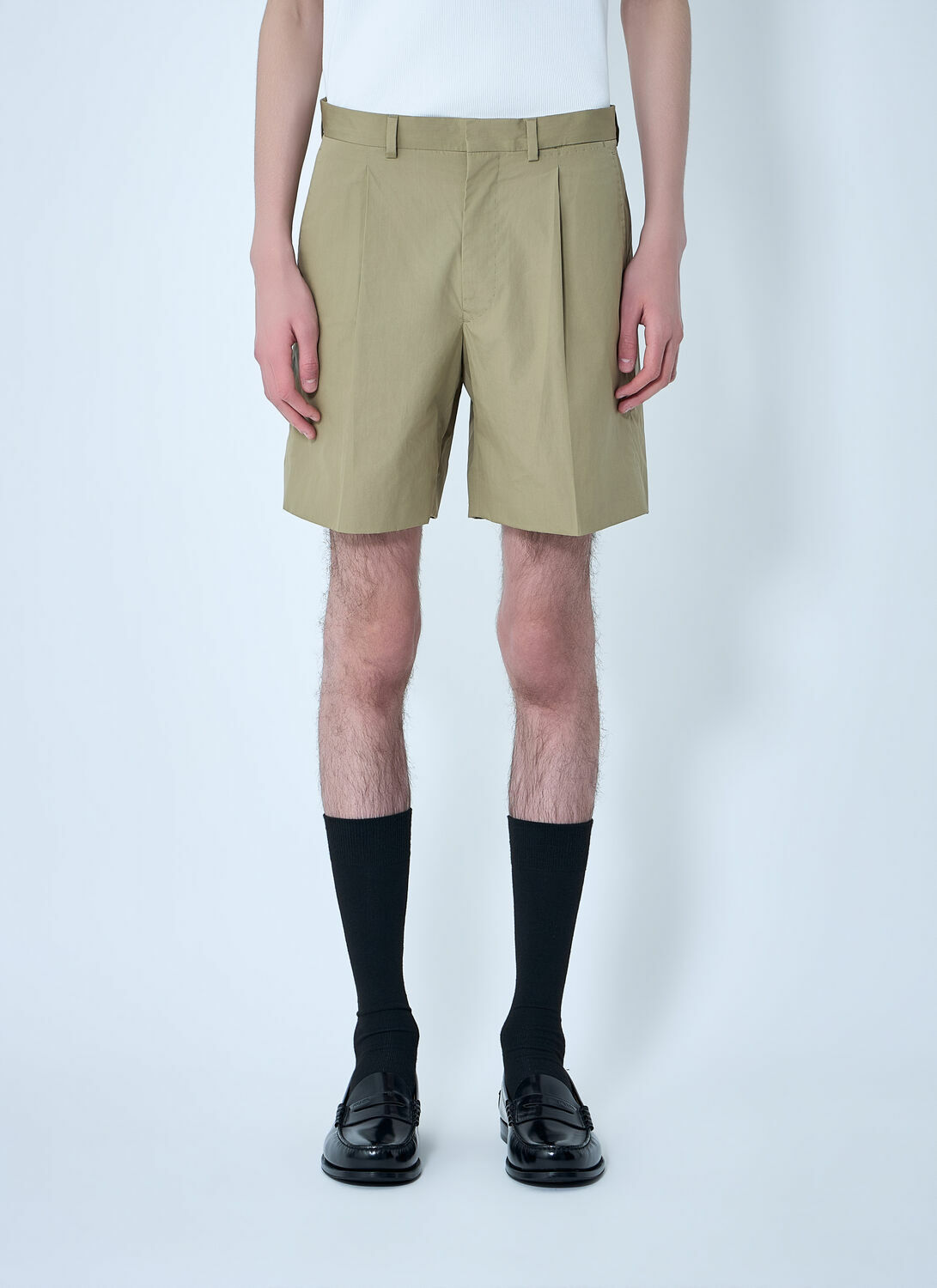 Prada Button Patch Pocket Trousers 