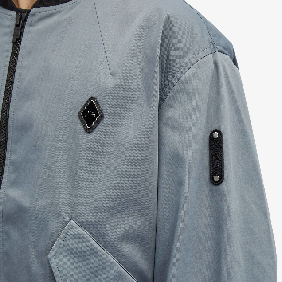 A-COLD-WALL* Men's Cinch Bomber Jacket in Slate