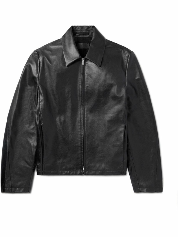 Photo: POST ARCHIVE FACTION - 6.0 Right Leather Jacket - Black