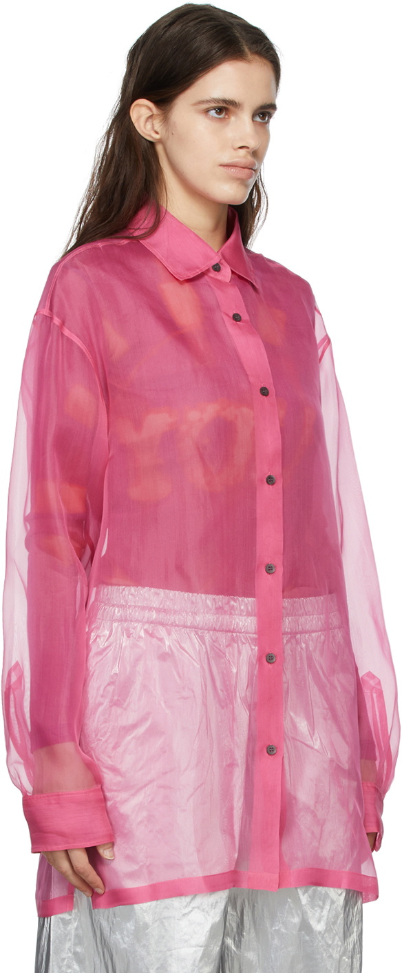 Dries retailer Van Noten Embellished Organza Blouse