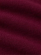 Richard James - Wool Rollneck Sweater - Burgundy