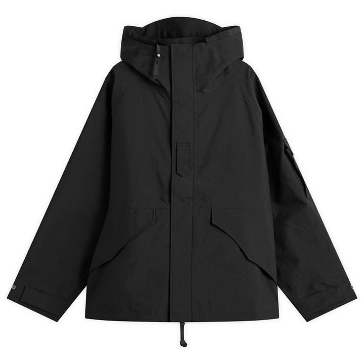 Photo: Nanamica Men's 2L Nylon Gore-Tex Cruiser Jacket in Black