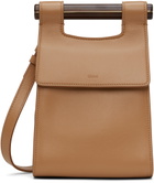 Chloé Taupe Magda Top Handle Bag