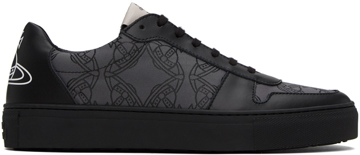 Photo: Vivienne Westwood Black & Gray Classic High Sneakers