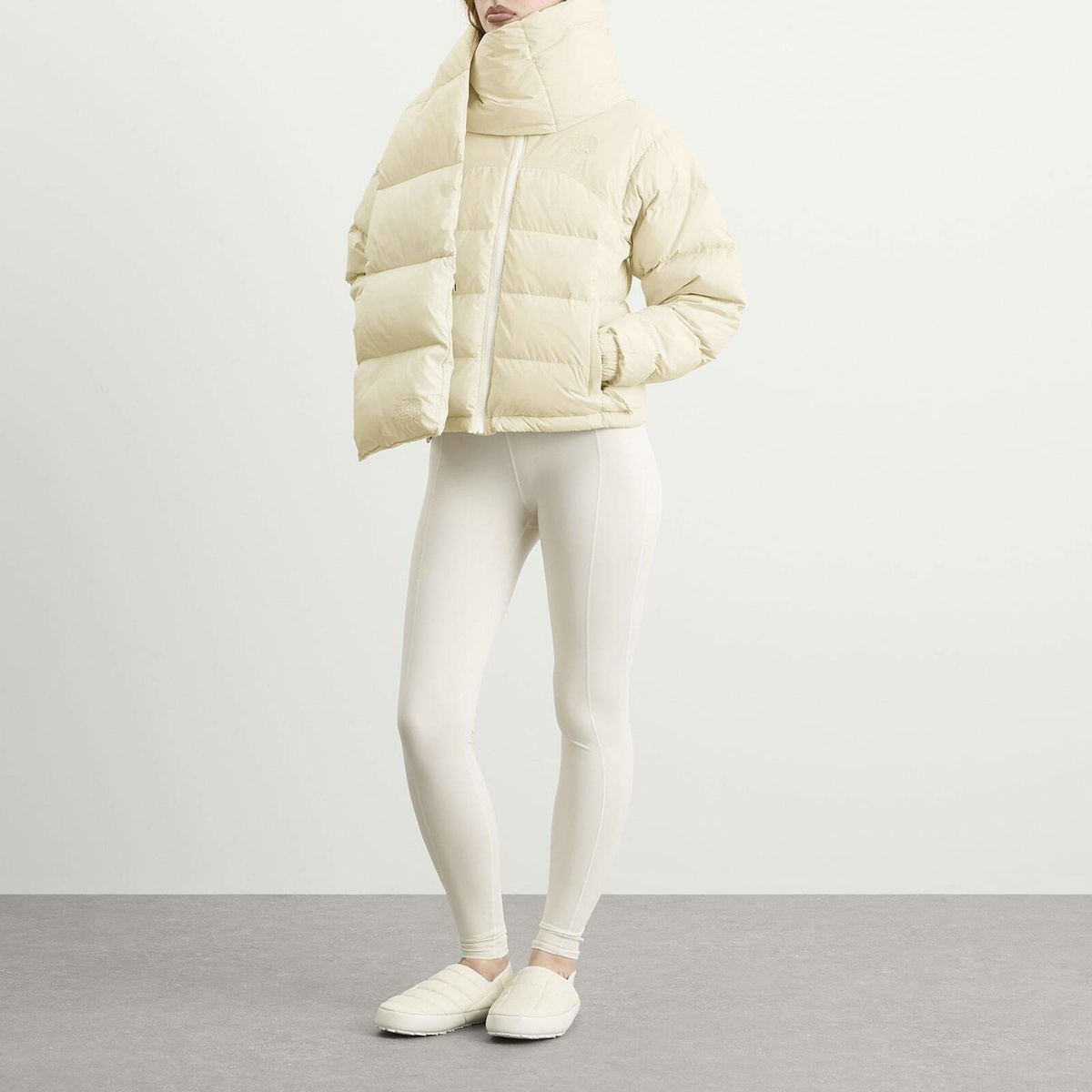The North Face Women's x SKIMS Scarf in Sk Bone 