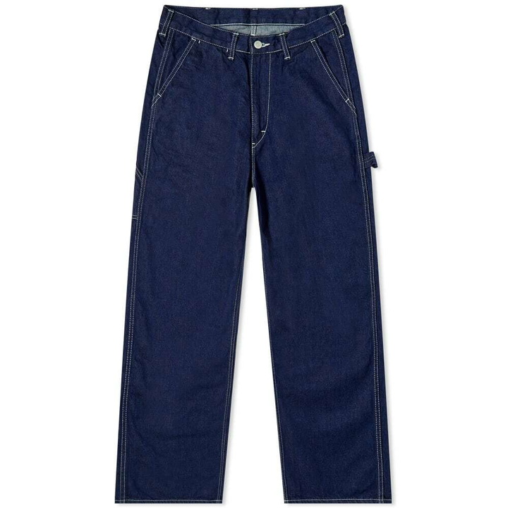 Photo: Beams Boy Women's 12oz Denim Painter Pant in Indigo