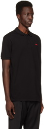 Hugo Black Slim-Fit Polo