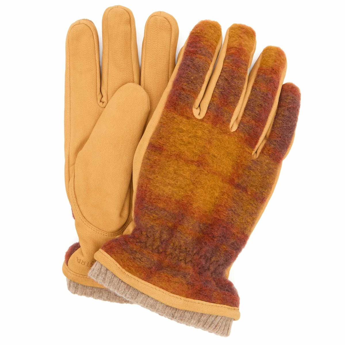Hestra Men's Noah Gloves in Mustard Multi