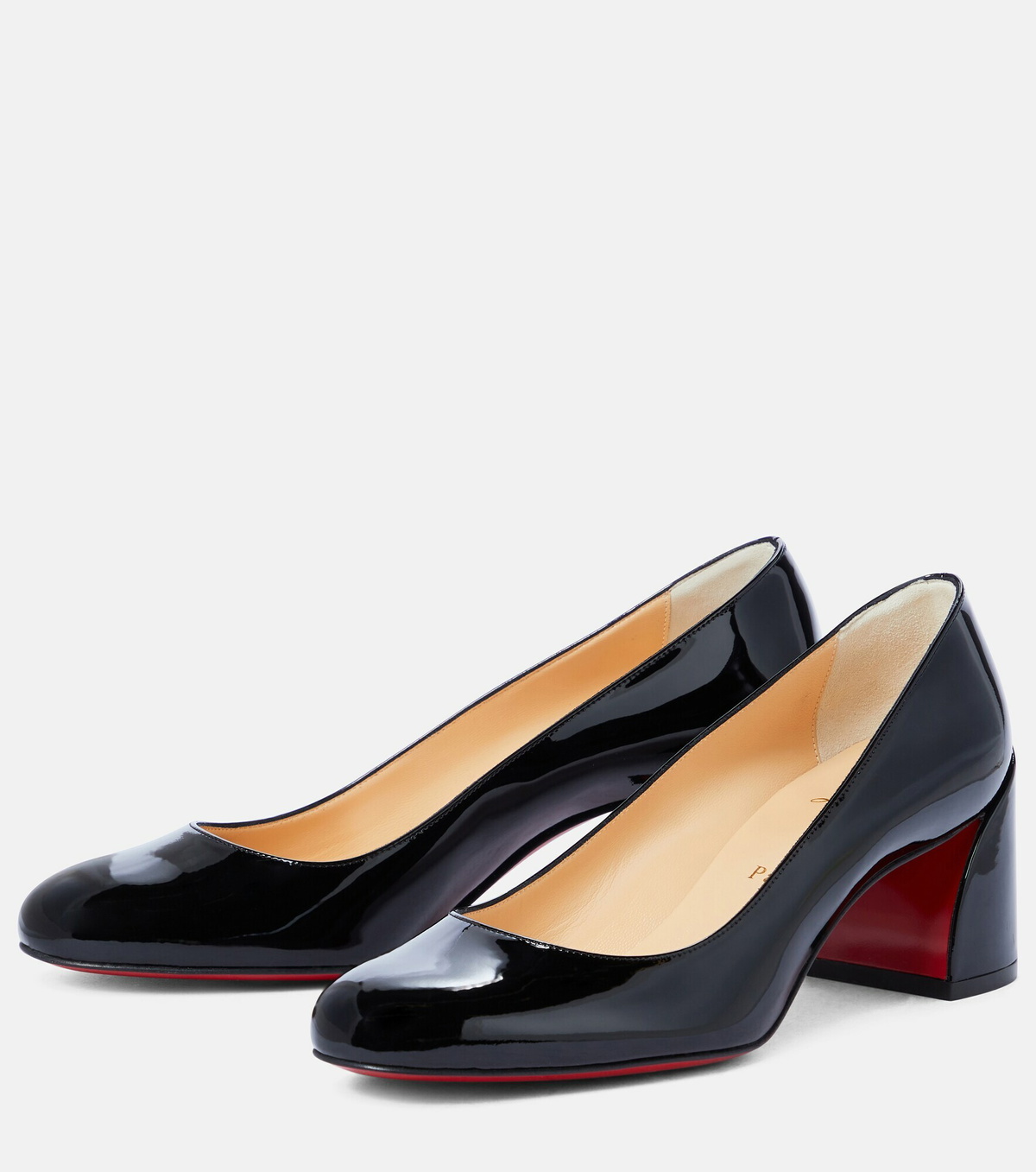 Christian Louboutin - Miss Sab 55 patent leather pumps