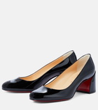 Christian Louboutin - Miss Sab 55 patent leather pumps