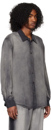 Diesel Gray S-Umbe-Treat Shirt