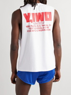 Y,IWO - Logo-Print Cotton-Jersey Tank Top - White