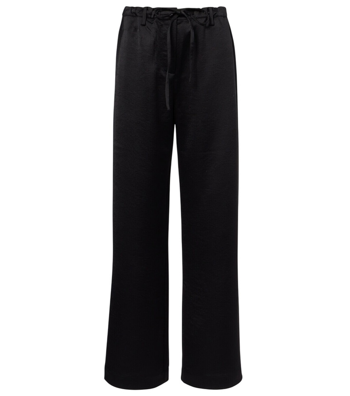 Photo: Proenza Schouler White Label Magnus crêpe wide-leg pants