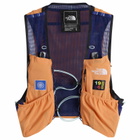 The North Face Men's Summit Run Expedition Vest 10 in Papaya/Bold Blue