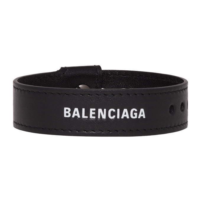 Photo: Balenciaga Black Party Bracelet