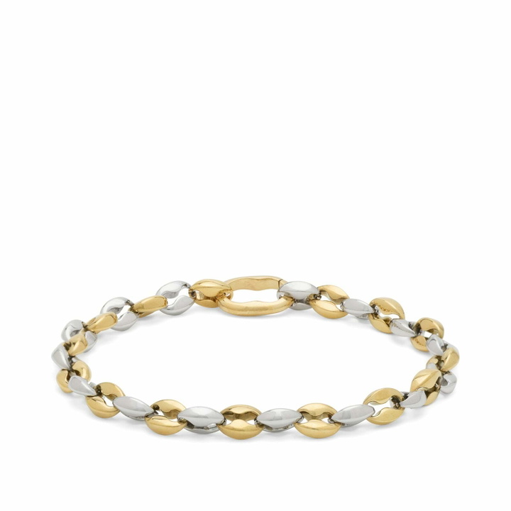 Photo: Missoma Women's Mariner Chain Bracelet in Gold/Silver