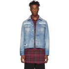 Diesel Blue Denim Nhill-Tm Jacket