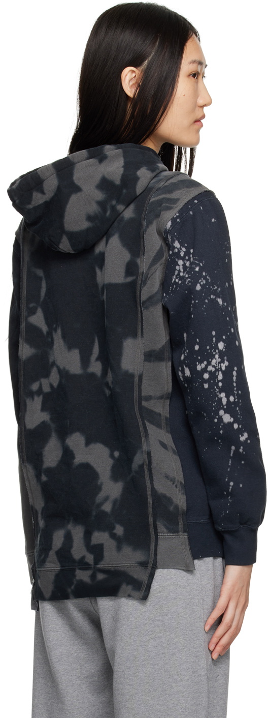 NEEDLES Black 5 Cuts Hoodie