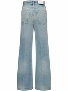 RE/DONE - 70's High Waisted Cotton Wide Leg Jeans