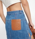 Loewe Denim miniskirt