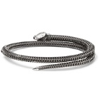 Gucci - Snake Burnished Sterling Silver Cuff - Silver