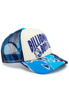 Billionaire Boys Club Camo Arch Logo Jersey Trucker cap - Blue - One Size