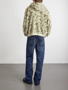 Gallery Dept. - Logo-Print Camouflage Cotton-Jersey Zip-Up Hoodie - Green