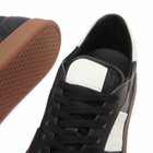 Collegium Men's Pillar Court II Sneaker in Black/White