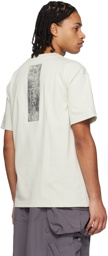 A-COLD-WALL* Beige Foil T-Shirt