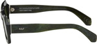 RETROSUPERFUTURE Green Fantasma Sunglasses