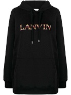LANVIN - Logo Oversized Cotton Hoodie