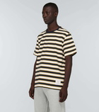 Thom Browne - Striped cotton T-shirt