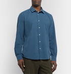 Altea - Cotton-Corduroy Shirt - Blue