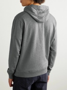 Peter Millar - Lava Wash Stretch-Cotton and Modal-Blend Jersey Hoodie - Gray