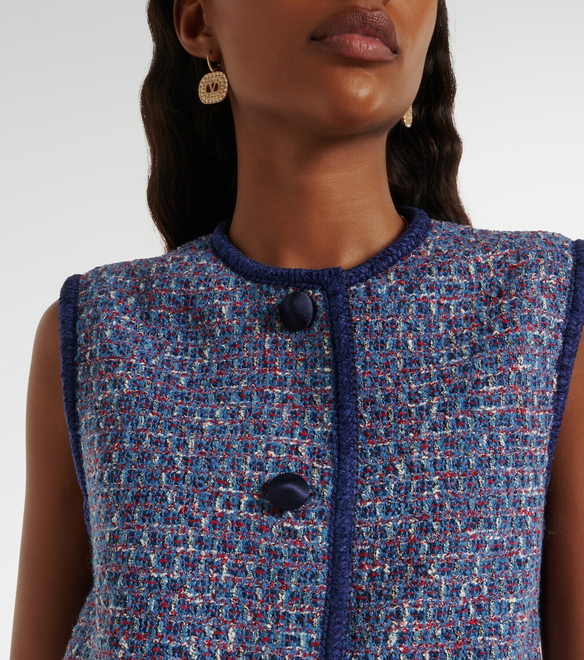 Valentino Tweed vest