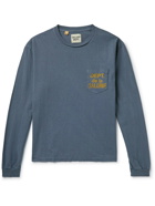 Gallery Dept. - Logo-Print Cotton-Jersey T-Shirt - Blue