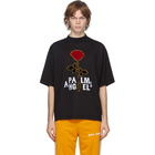 Palm Angels Black Rose Boxy T-Shirt