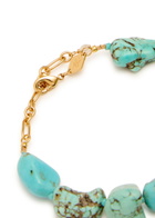 Anni LU Beach Cocktail Beaded Turquoise Bracelet - One Size