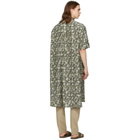 Fendi Green FF Camo Kaftan